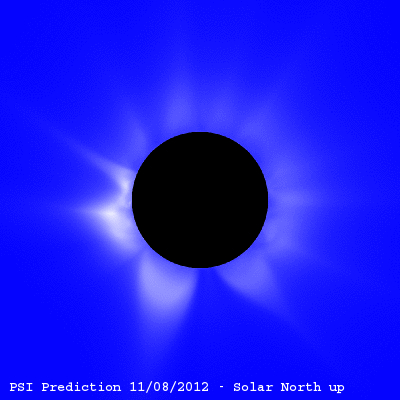 pB Prediciton Solar North Up (Blue)